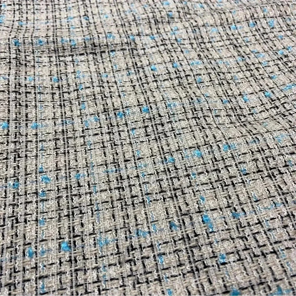 Y2K Joan Leslie Skirt - Size 12P Mid Century Style Plaid Zipper Elastic Sides - Picture 6 of 6